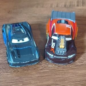 Disney Pixar Cars Bundle - Jackson Storm #20 & XRS Tim Treadless #28